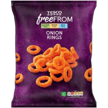 Tesco Free From Onion Maize Snack Rings (150g)