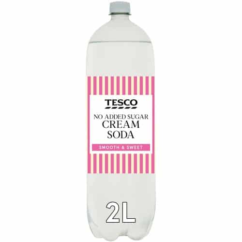 Tesco No Added Sugar Cream Soda (2 Litre)