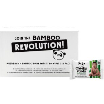 The Cheeky Panda Biodegradable Baby Wipes Multipack