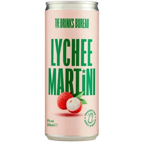 The Drinks Bureau Lychee Martini Shaker