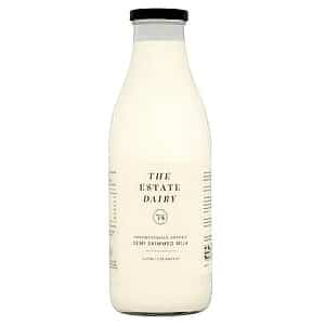 The Estate Dairy Unhomogenised Organic Semi Skimmed Milk (1 Litre)