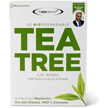 The Eye Doctor Tea Tree Eye Lid Wipes (40)