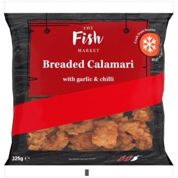 The Fish Market Breaded Calamari with Garlic & Chilli (325g)
