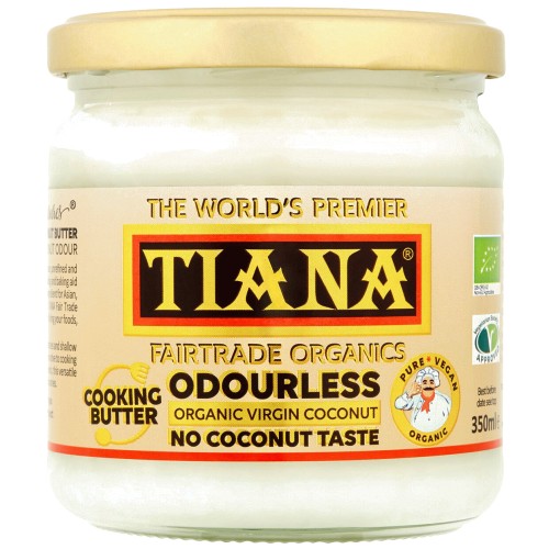Tiana Fair Trade Organics Pure Virgin Coconut Cooking Butter (350ml)