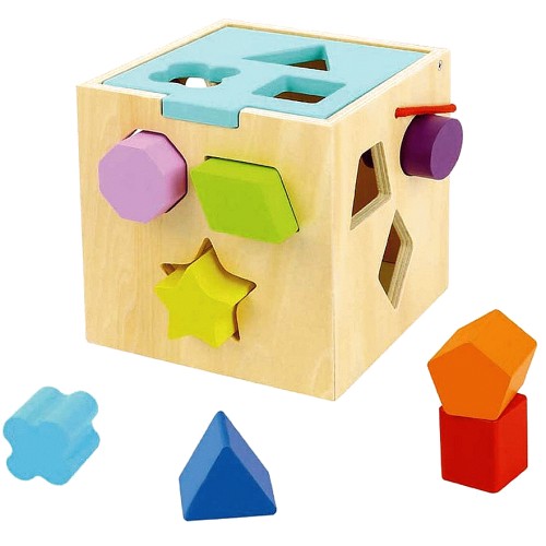 Tooky Toy Wooden Shape Sorter