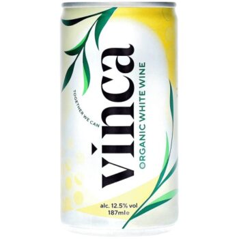 Vinca White Wine Can (187ml)