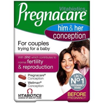 Vitabiotics Pregnacare Him & Her Conception 60 Tablets (60)