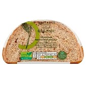 Waitrose DOrg WMeal Seeded Half Bloomer (400g)