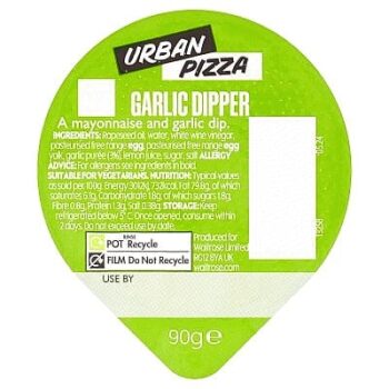 Waitrose Urban Pizza The Garlic Dipper (90g)