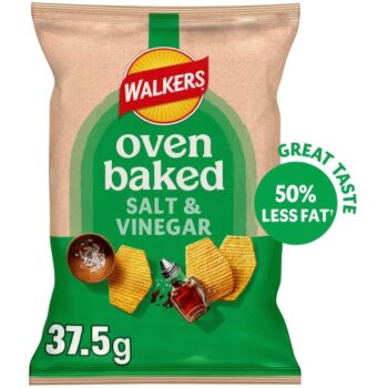 Walkers Baked Salt & Vinegar Crisps (37.5g)