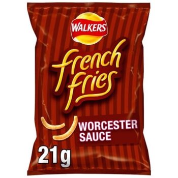 Walkers French Fries Worcester Sauce Snacks Crisps