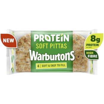 Warburtons Protein Soft Pittas (4)