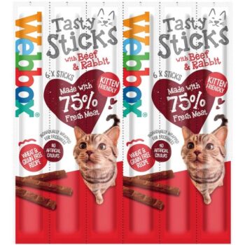 Webbox Cat Treat Beef & Rabbit (30g)