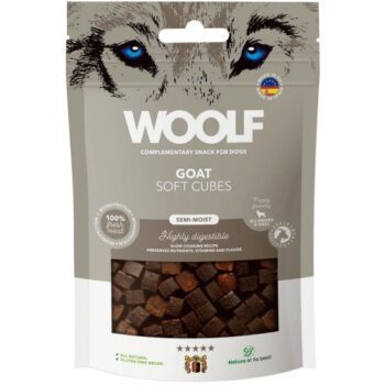 Woolf Soft Cubes Goat Dog Treats