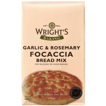 Wright's Garlic & Rosemary Focaccia Bread Mix (500g)