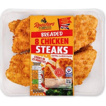 XXL Breaded Chicken Steak