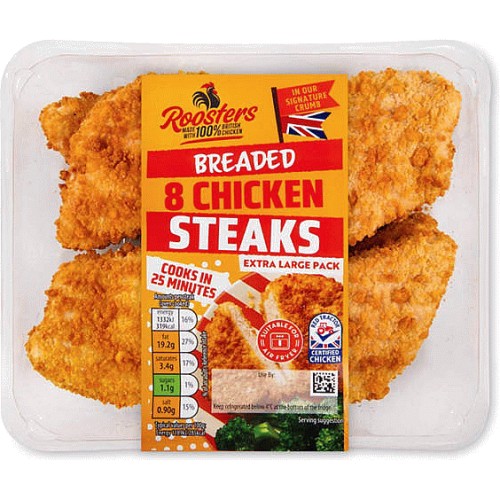 XXL Breaded Chicken Steak