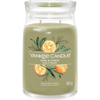 Yankee Candle Signature Large Jar Sage & Citrus (567g)