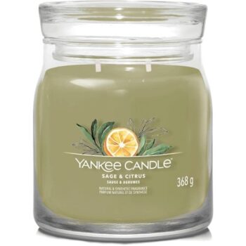 Yankee Candle Signature Medium Jar Sage & Citrus (368g)