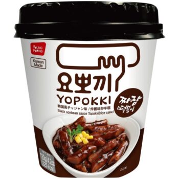 Yopokki Black Soybean Sauce Topokki Rice Cake (120g)