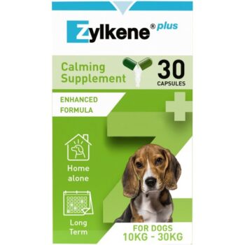Zylkene Plus Calming Supplement Capsules For Medium Dogs (10-30Kg) (30)